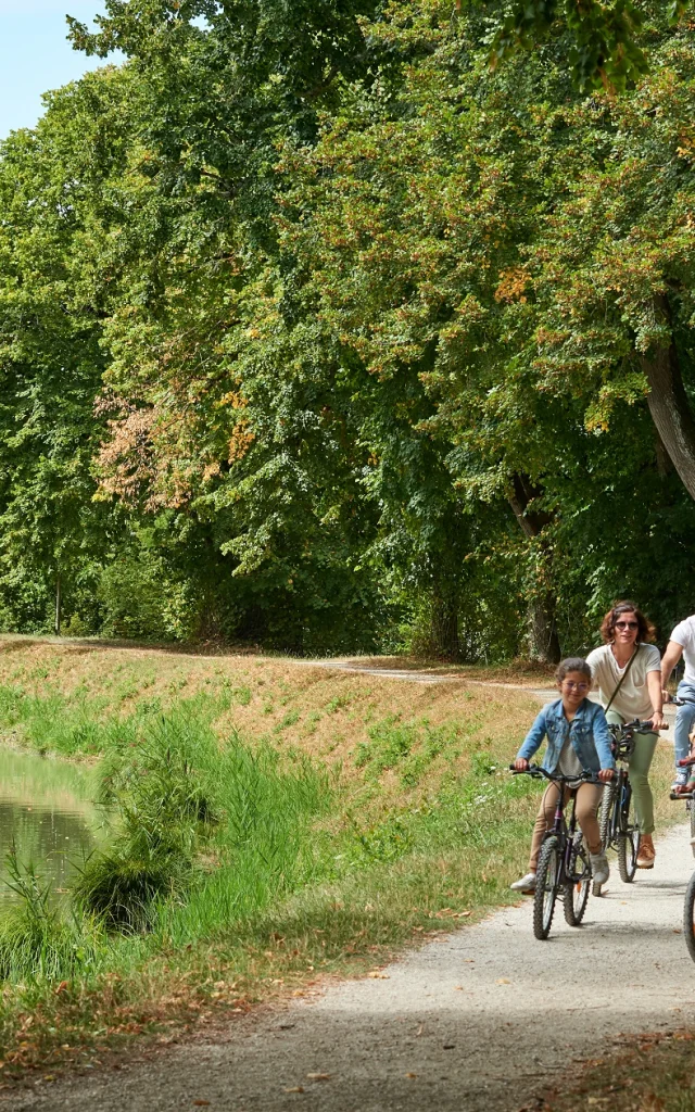 Canal de Montech à vélo