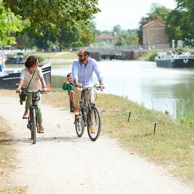 Port canal à vélo