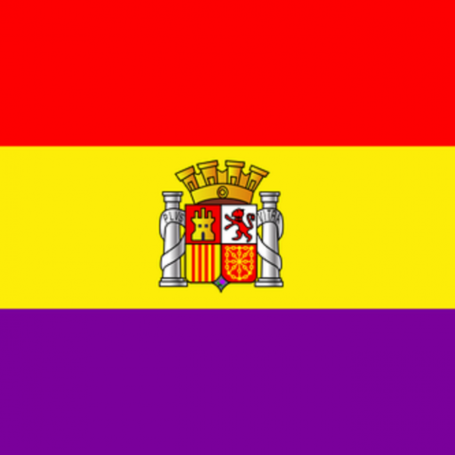 Drapeau de la République d'Espagne